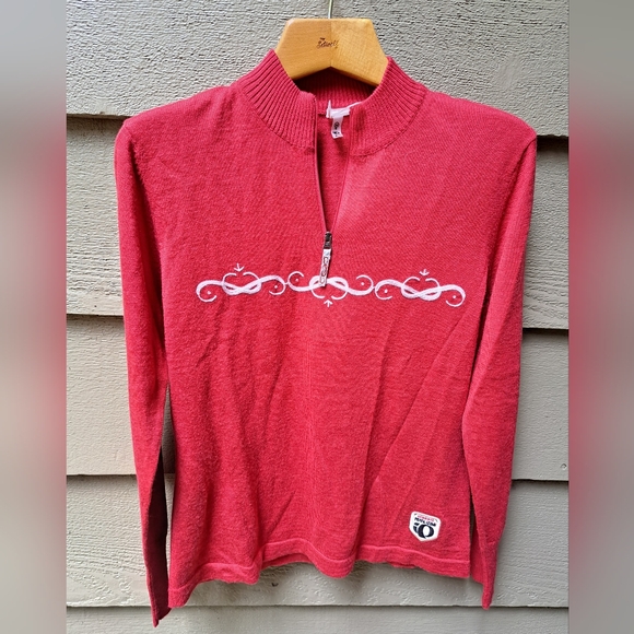 Pearl Izumi P.R.O. 1/2 Zip L/S Wool Blend Jersey Cycling Top- L - Picture 1 of 6